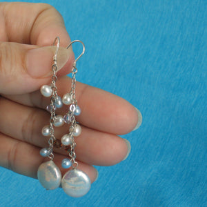 9100230-Solid-Silver-925-Chain-White-Coin-Pearl-Handcrafted-Dangle-Hook-Earrings