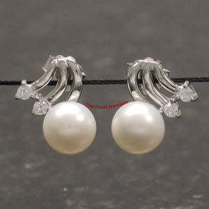 9100290-Solid-Silver-925-Rhodium-Plated-White-Pearl-Cubic-Zirconia-Earrings