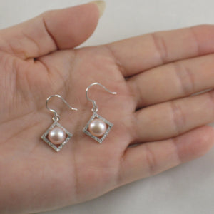 9100442-Beautiful-Rhombus-Solid-Silver-925-Lavender-Cultured-Pearls-Hook-Earrings