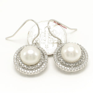 9100460-Double-Circles-Sterling-Silver-White-Cultured-Pearl-Hook-Earrings