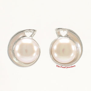 9109892-Sterling-Silver-Rhodium-Plated-Pink-Genuine-Cultured-Pearl-Stud-Earrings