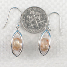 Load image into Gallery viewer, 9109944-Sterling-Silver-Lucky-Lantern-Champagne-F/W-Pearl-Hook-Earrings