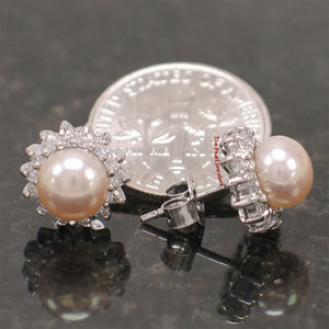 9109992-Genuine-Pink-Cultured-Pearl-Solid-Sterling-Silver-Tradition-Stud-Earrings