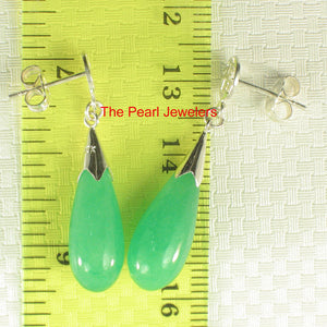 9110003-Solid-Silver-925-Oriental-Green-Jade-Dangle-Stud-Earrings