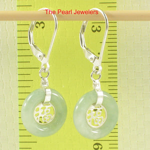 9110213-Solid-Silver-925-Good-Fortunes-Celadon-Green-Jade-Leverback-Dangle-Earrings