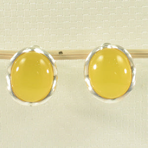 9110764-Solid-Sterling-Silver-Omega-Back-Oval-Yellow-Agate-Earrings