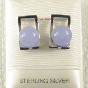 9119982-Solid-Sterling-Silver-925-Lavender-Jade-Bead-Stud-Earrings