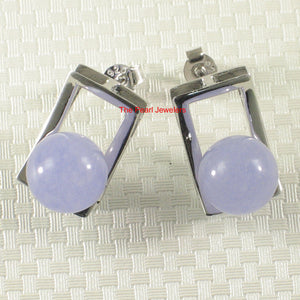 9119982-Solid-Sterling-Silver-925-Lavender-Jade-Bead-Stud-Earrings