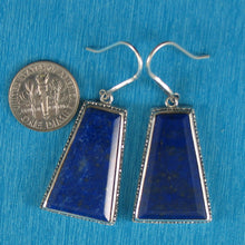 Load image into Gallery viewer, 9120010-Gorgeous-Natural-Lapis-Lazuli-Hook-Solid-Sterling-Silver-925-Earrings