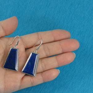 9120010-Gorgeous-Natural-Lapis-Lazuli-Hook-Solid-Sterling-Silver-925-Earrings