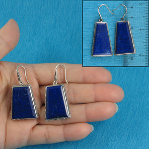 9120011-Solid-Sterling-Silver-Gorgeous-Natural-Lapis-Lazuli-Hook-Earrings