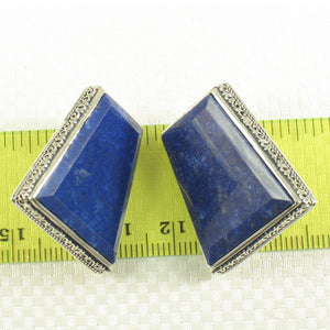9120017-Solid-Sterling-Silver-.925-Natural-Blue-Lapis-Lazuli-Omega-Clip-Earrings