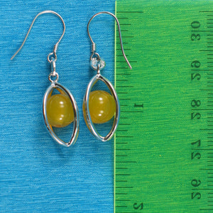 9129941-Solid-Sterling-Silver-Lucky-Lanterns-Genuine-Agate-Hook-Earrings