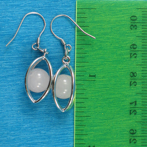 9129942-Solid-Sterling-Silver-Lucky-Lanterns-Genuine-Rose-Quartz-Hook-Earrings