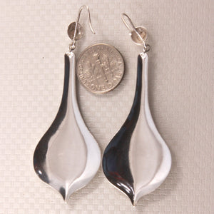 9130124-Solid-Sterling-Silver-.925-Hearts-Drop-Unique-Dangle-Earrings