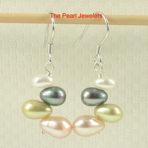 9130693C-Sterling-Silver-Handcrafted-Multicolor-Rice-Freshwater-Pearl-Hook-Earrings