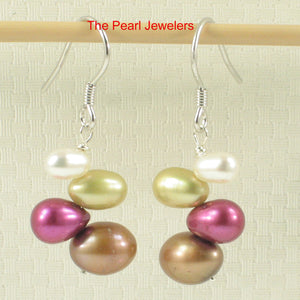 9130693D-Sterling-Silver-Handcrafted-Chocolate-Rice-Freshwater-Pearl-Hook-Earrings