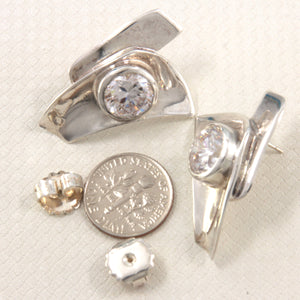 9131807-Cubic-Zirconia-Pear-Stud-Earrings-in-Sterling-Silver