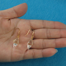 Load image into Gallery viewer, 9139980-Good-Fortune-Genuine-Crystal-Hand-Crafted-Sterling-Silver-Hook-Earrings
