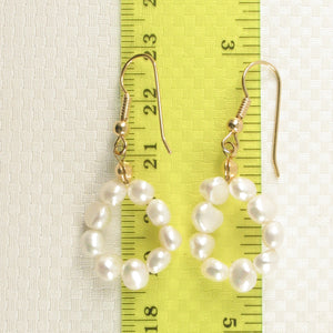 9140020-White-Small-Baroque-Pearl Simple-Gold-Plate-Handcrafted-Hook-Earrings
