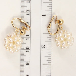 9140052-Non-Pierced-Clip-On-Pink-Pearl-1/20-14k-Gold-Filled-Dangle-Earrings