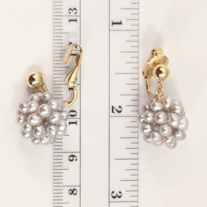 9140054-1/20-14k-Gold-Filled-Non-Pierced-Clip-On-Gray-Pearl-Dangle-Earrings