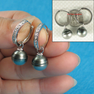 91T0743-C-Hoop-Genuine-Tahitian-Pearl-Dangle-Earrings
