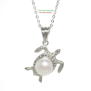9200060-Sterling-Silver-925-Hawaiian-Honu-Sea-Turtle-White-Pearl-Pendant
