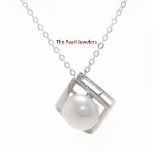 9200100-Unique-Natural-White-Cultured-Pearl-Sterling-Silver-925-Pendant-Necklace