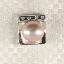 Load image into Gallery viewer, 9200124-Beautiful-Craft-Silver-925-Cubic-Zirconia-Lavender-Cultured-Pearl-Pendant