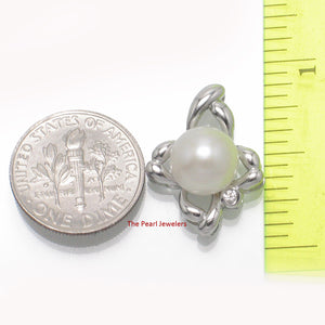 9200130-White-Cultured-Pearl-C.Z-Sterling-Silver-925-Flower-Pendants