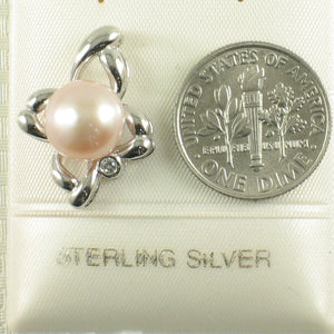 9200132-Romantic-Pink-Cultured-Pearl-C.Z-Flower-Design-Silver-925-Pendant