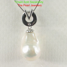 Load image into Gallery viewer, 9200140-Simple-Sterling-Silver-925-Stunning-Baroque-Nucleated-Pearl-Pendant