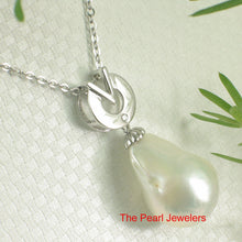 Load image into Gallery viewer, 9200140-Simple-Sterling-Silver-925-Stunning-Baroque-Nucleated-Pearl-Pendant