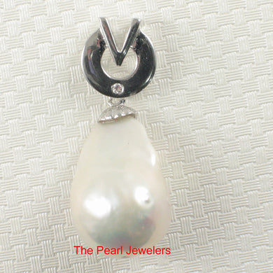 Sterling Silver 925 Baroque Pearl Pendant