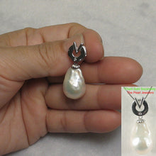 Load image into Gallery viewer, 9200140-Simple-Sterling-Silver-925-Stunning-Baroque-Nucleated-Pearl-Pendant