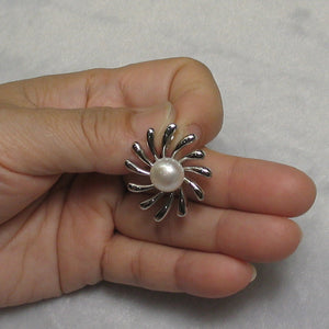 9200150-Sun-Unique-Silver-925-Genuine-White-Cultured-Pearl-Pendants-Necklace