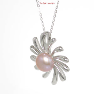 9200154-Solid-Silver-925-Sun-Design-Genuine-Lavender-Cultured-Pearl-Pendant