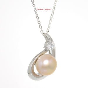 9200212-Solid-Silver-925-Unique-Cubic-Zirconia-Pink-Cultured-Pearl-Pendant