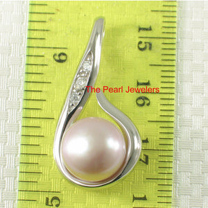 9200224-Solid-Silver-925-Fish-Hook-Lavender-Cultured-Pearl-Cubic-Zirconia-Pendant