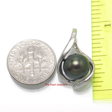 Load image into Gallery viewer, 9200321-Black-Genuine-Cultured-Pearl-Crafted-Solid-Silver-925-Pendant