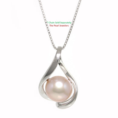 Sterling Silver 925 Pink Pearl Pendant