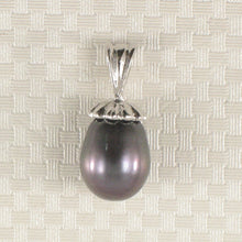 Load image into Gallery viewer, 9200371-Simple-Yet-Elegant-Sterling-Silver-925-Black-F/W-Cultured-Pearl-Pendants
