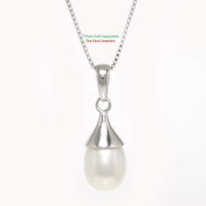 9200380-Solid-Silver-925-Genuine-Real-White-Cultured-Pearl-Pendant-Necklace