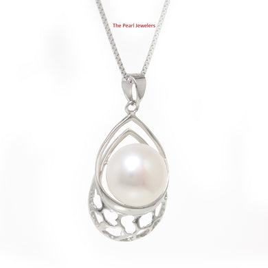 Sterling Silver 925 White Pearl Pendant