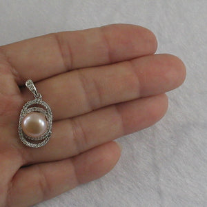 9200482-Beautiful-Pink-Cultured-Pearl-925-Sterling-Silver-Cubic-Zirconia-Pendant