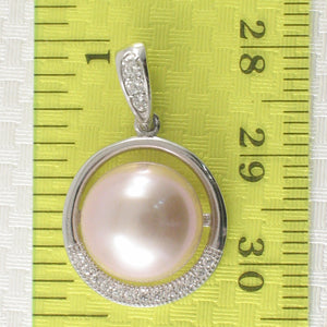 9200562-Real-Pink-Cultured-Pearls-Solid-Silver-925-Cubic-Zirconia-Pendant
