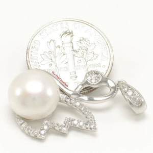 9200570-Sterling-Silver-.925-Genuine-White-Cultured-Pearl-Cubic-Zirconia-Pendant