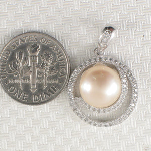 9200622-Real-Pink-Cultured-Pearl-Cubic-Zirconia-Sterling-Silver-.925-Pendant