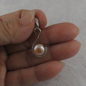 9200632-Sterling-Silver-.925-Real-Pink-Cultured-Pearl-Cubic-Zirconia-Pendant